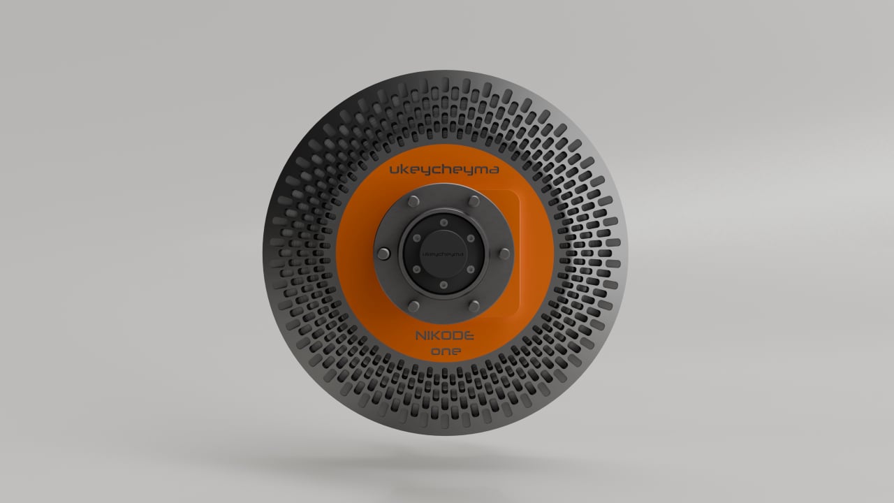 Ukeycheyma Nikode One Wheel Hub Motor Front View